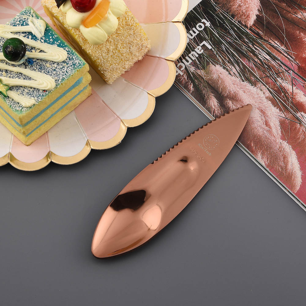 キウイ用ハーフカットスプーン（銅色）